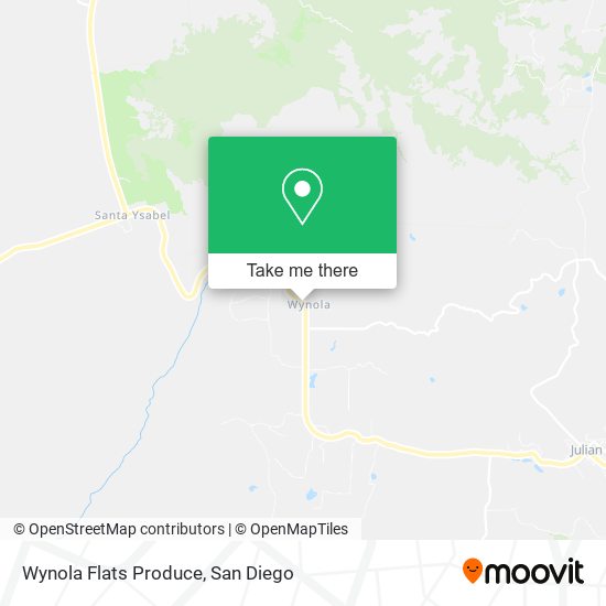 Mapa de Wynola Flats Produce