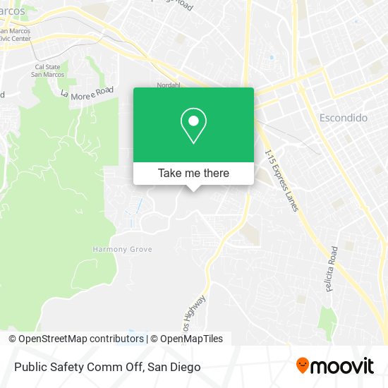 Public Safety Comm Off map