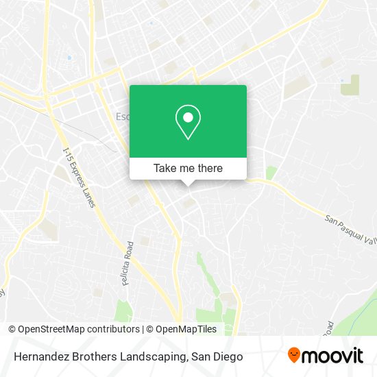 Hernandez Brothers Landscaping map