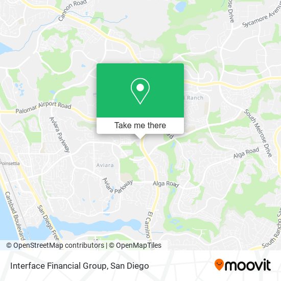 Interface Financial Group map