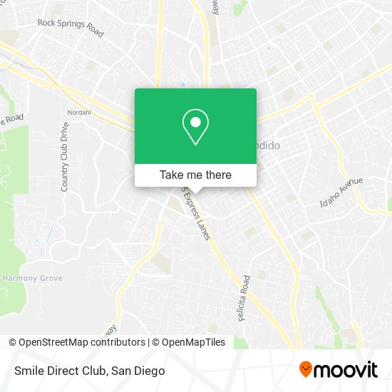 Smile Direct Club map