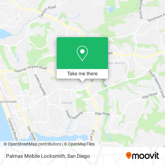 Palmas Mobile Locksmith map