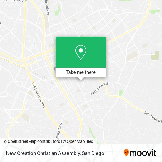 New Creation Christian Assembly map
