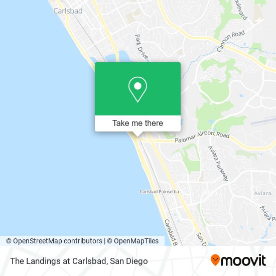 The Landings at Carlsbad map