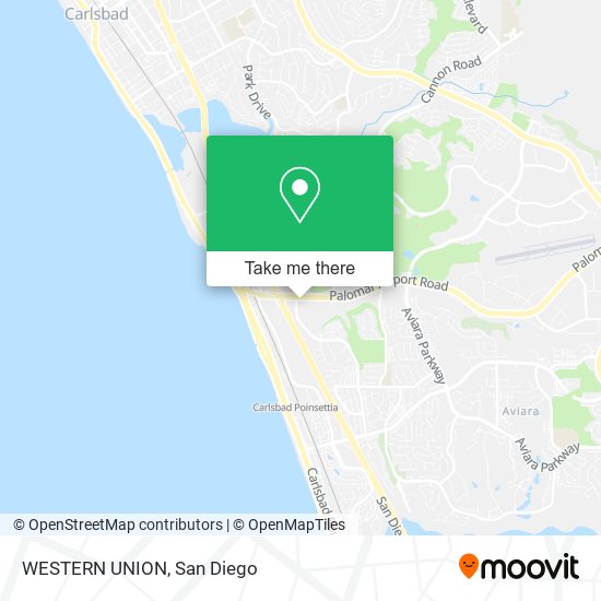 Mapa de WESTERN UNION