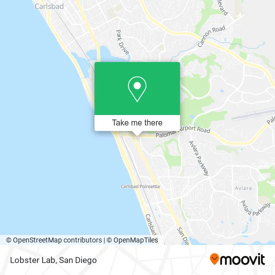 Lobster Lab map