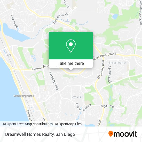 Mapa de Dreamwell Homes Realty