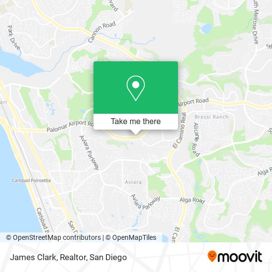 Mapa de James Clark, Realtor