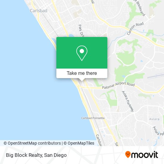 Big Block Realty map