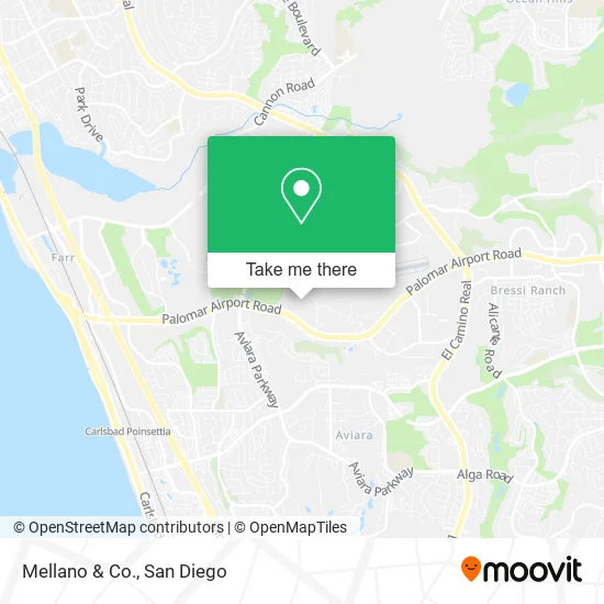 Mellano & Co. map
