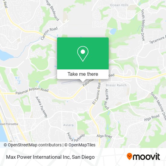 Max Power International Inc map