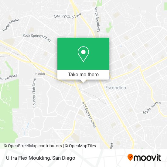 Ultra Flex Moulding map