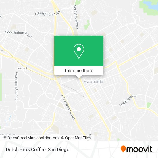 Mapa de Dutch Bros Coffee