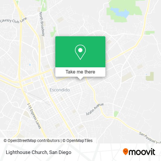 Lighthouse Church map