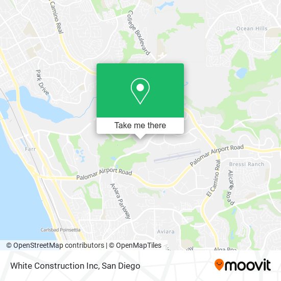 Mapa de White Construction Inc