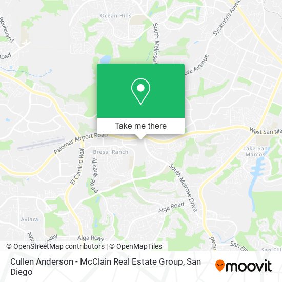 Mapa de Cullen Anderson - McClain Real Estate Group