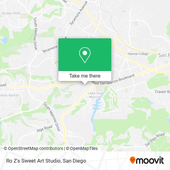 Ro Z's Sweet Art Studio map