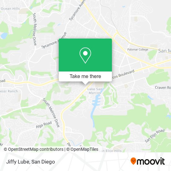 Jiffy Lube map