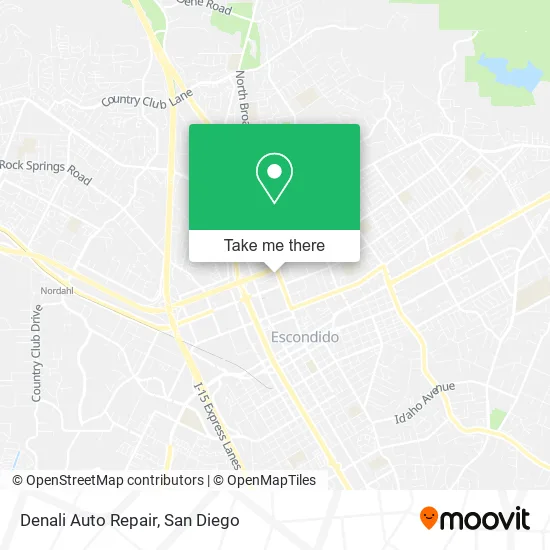 Mapa de Denali Auto Repair
