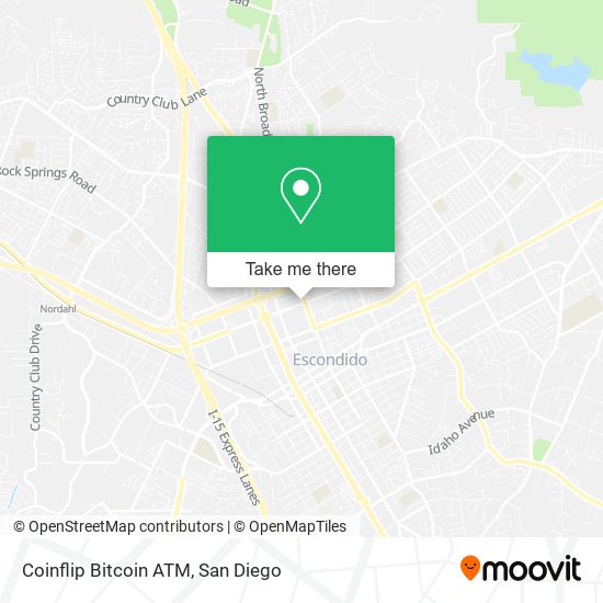 Coinflip Bitcoin ATM map