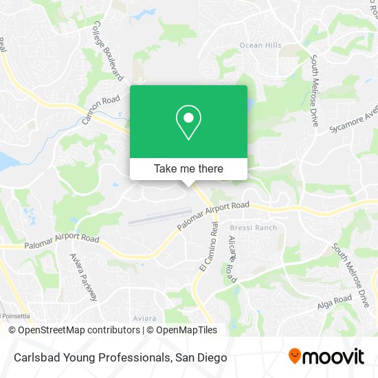 Carlsbad Young Professionals map