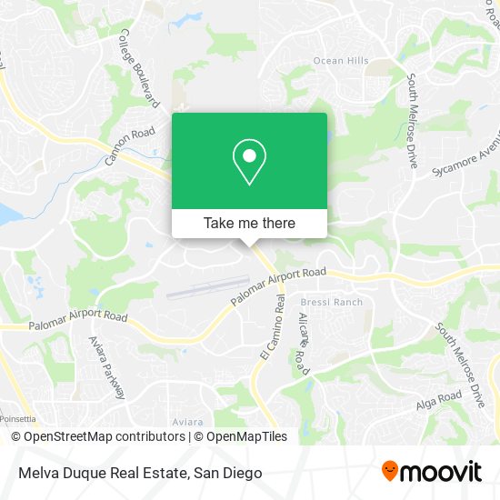 Melva Duque Real Estate map