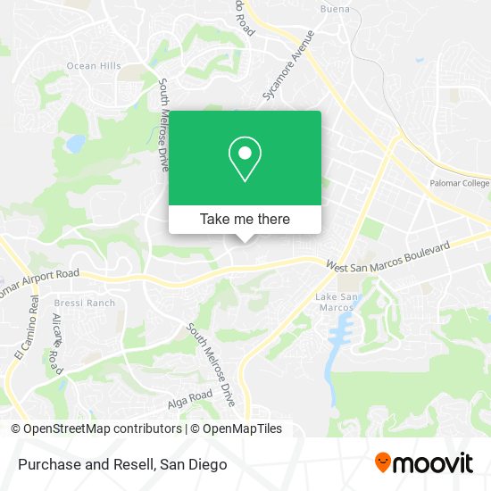 Mapa de Purchase and Resell