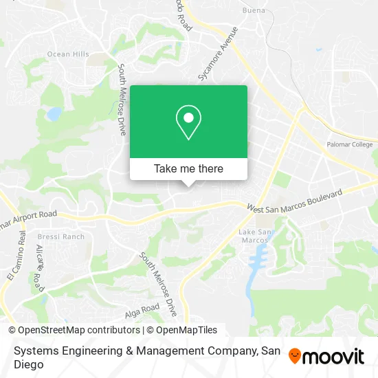 Systems Engineering & Management Company map