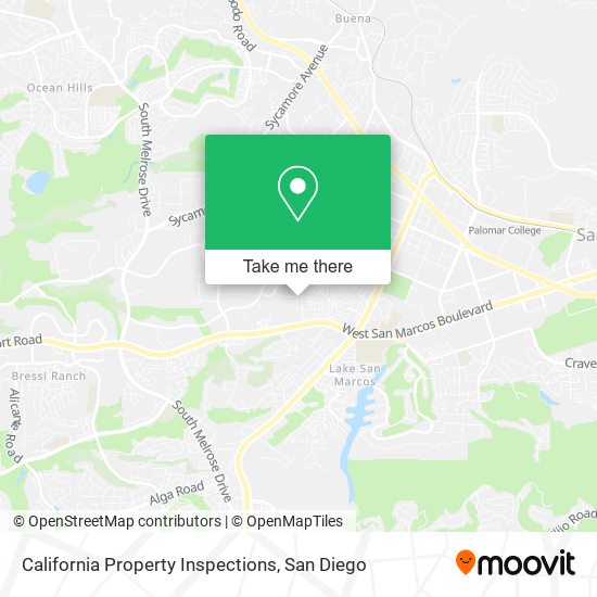 California Property Inspections map