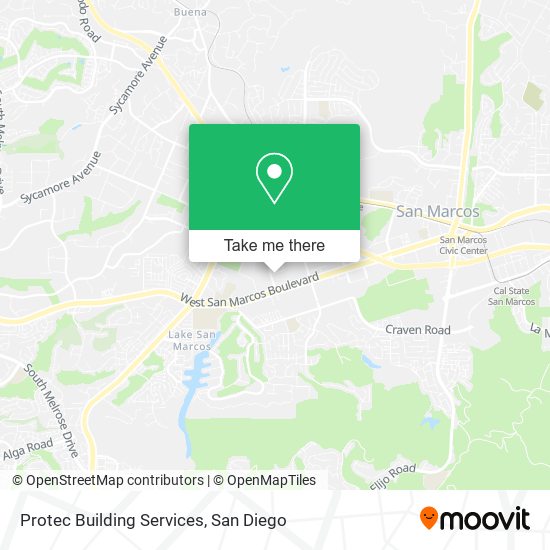 Protec Building Services map