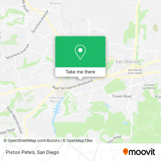 Piston Pete's map
