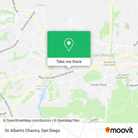 Dr Alberto Chavira map