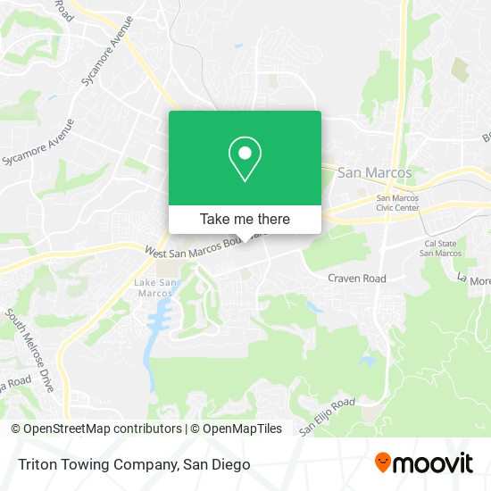 Triton Towing Company map