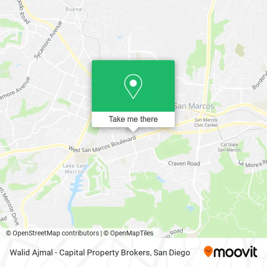 Mapa de Walid Ajmal - Capital Property Brokers