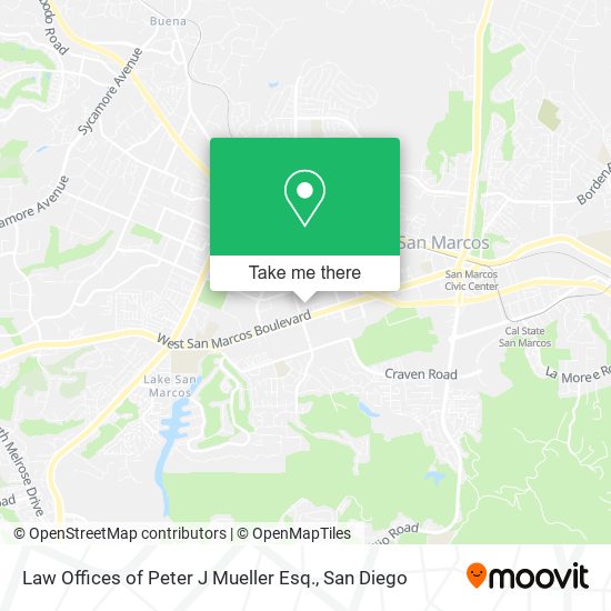 Mapa de Law Offices of Peter J Mueller Esq.