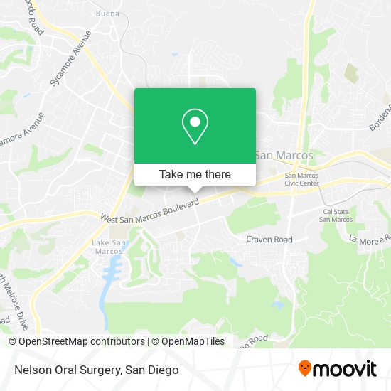 Nelson Oral Surgery map