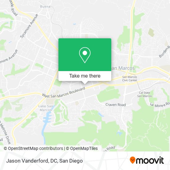 Jason Vanderford, DC map