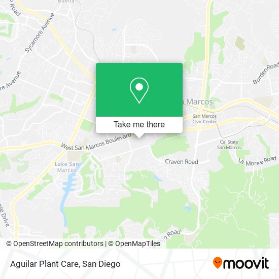 Aguilar Plant Care map
