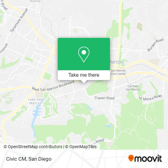 Mapa de Civic CM