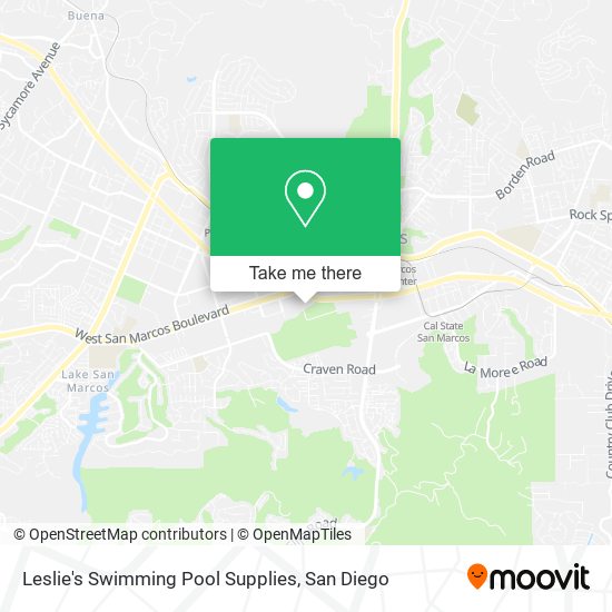 Mapa de Leslie's Swimming Pool Supplies