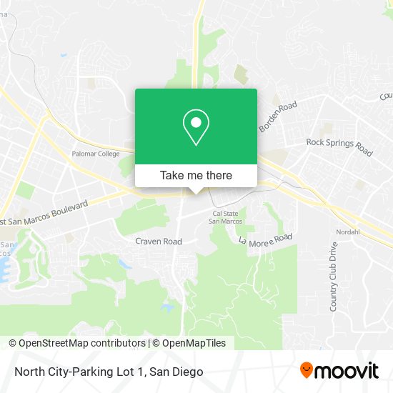Mapa de North City-Parking Lot 1