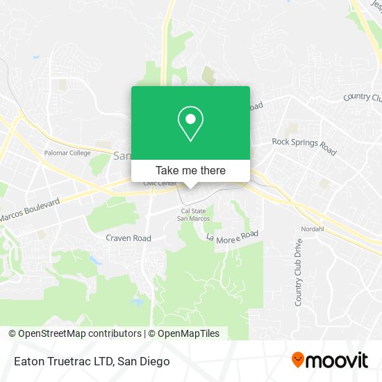 Eaton Truetrac LTD map