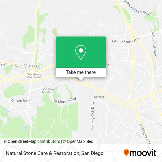Natural Stone Care & Restoration map