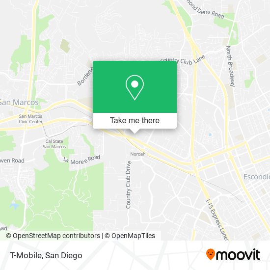 T-Mobile map