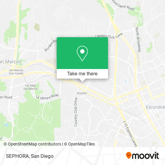 SEPHORA map