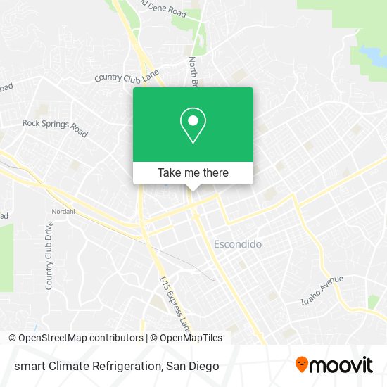 smart Climate Refrigeration map