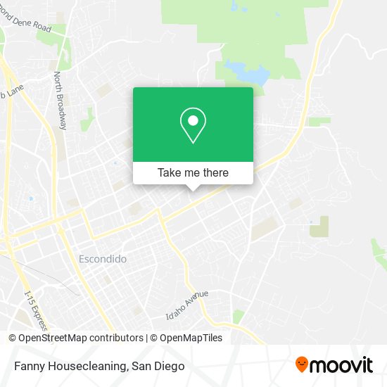 Mapa de Fanny Housecleaning