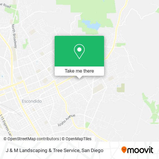 J & M Landscaping & Tree Service map