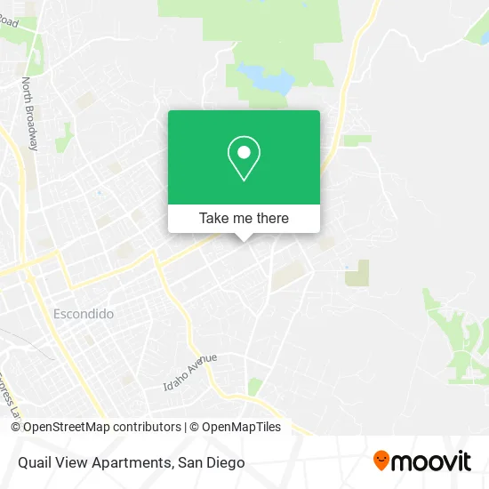Mapa de Quail View Apartments