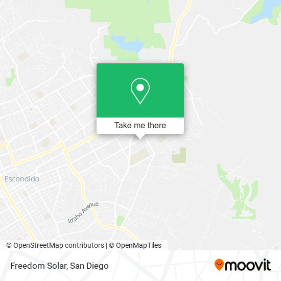 Freedom Solar map